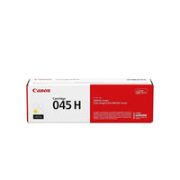 Canon 045 High-Yield Yellow Toner Cartridge-Yellow toner produces vivid, colourful documents