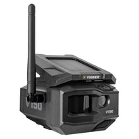 VOSKER V150 Solar Powered LTE Cellular Outdoor Security Camera-100% Wireless: Works without Wi-Fi or electricity