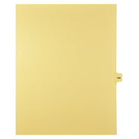Mark Maker Legal Tabs - Letter Size - Buff - 1/15th cut - 25 tabs per package - 5 packages Pack - Number 189-Buff SingleTabs