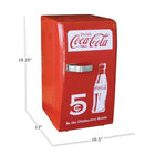 Koolatron Coca-Cola Retro Fridge (CCR-12)-Capacity: 22 liters