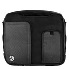 Vangoddy 12" Laptop Messenger Bag - Black-Lightly nylon laptop bag designed to protect your tech from bumps and scratches.