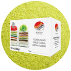 Sandtastik Floral Coloured Sand, 10 lb (4.5 kg) Box, Lemon Drop-Coarse grain with natural sparkle throughout