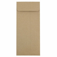 JAM Paper #11 Policy Envelopes, 4.5 x 10.38, Brown Kraft Recycled, 1000 Pack (2119018855B)-Brown