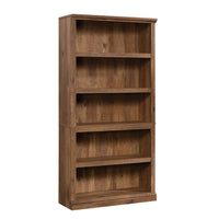 Sauder Miscellaneous Storage 5-Shelf Bookcase - 69.76" H -Vintage Oak (426421)-Standard - Vintage Oak - Engineered Wood