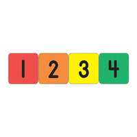 Eureka Stickers, Numbers 1 - 20, 1440 Pack (EU-655990)-Design: Numbers 1 - 20