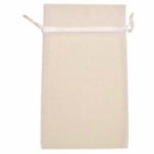 JAM Paper Sheer Bags - Large - 5.50" x 9" - White - 96 Pack-Color: White large sheer bag