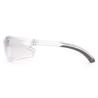 Pyramex Itek Safety Eyewear Glasses, Clear, 12 Pack-Scratch resistant polycarbonate lens