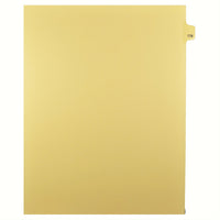 Mark Maker Legal Tabs - Letter Size - Buff - 1/25th cut - 25 tabs per package - 5 packages Pack - Number 178-Buff Single Tabs