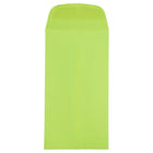 JAM Paper #5.5 Coin Envelopes, 3 1/8 x 5 1/2, Brite Hue Ultra Lime Green, 1000 Pack-Green Envelopes