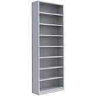 Metalware RK407 Boltless Shelving Unit, 9-Shelves, 36" x 12" x 100", Light Grey-Adjustable shelving system that provides high strength, yet economical storage capacity for your needs