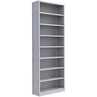 Metalware RK407 Boltless Shelving Unit, 9-Shelves, 36" x 12" x 100", Light Grey-Adjustable shelving system that provides high strength, yet economical storage capacity for your needs