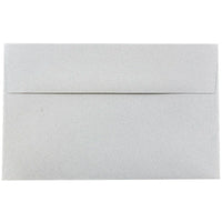 JAM Paper A10 Invitation Envelopes, 6 x 9.5, Granite Grey Recycled, 100 Pack (2831490g)-Granite
