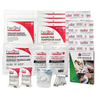 First Aid Central Ontario Section 8 Regulation First Aid Kit - 1-5 Persons - Plastic Case-Packed in a durable wall mountable plastic case with bilingual first kit logo