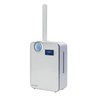 PureGuardian H7550CA 90-Hour Elite Ultrasonic Warm and Cool Mist Humidifier with Digital Smart Mist Sensor-Ultrasonic Technology quietly disperses a fine warm or cool mist providing relief from the dry air