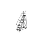 Tri-Arc Manufacturing All Directional Rolling Ladder, No. of Steps: 10, Platform Height: 100" (KDED110246)-No. of Steps: 10