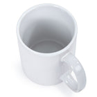 CTG Brands Stoneware Solid Mug, 11 oz, White, 6 Pack-Material: made of high-quality durable ceramic with glazed coating