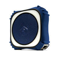 Ecoxgear EcoEdge Pro IP68 Waterproof Bluetooth Speaker - Blue-IP67 Waterproof / Shock Resistant; big sound & long playtime packed into a slim, rugged, and portable size; loud 20W Max speaker with large bass enhancing passive woofer