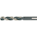 135Deg Split Point Hss Jobber Length Drills With 3-flat Shank, Flute Length", 3-5/8, Tgc141, 5, 12 Pack-Value - For general-purpose drilling