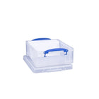 Really Useful Boxes 8.1L Storage Box, Clear-8.1 liter box
