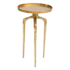 Zuo Meronem Accent Table, Set Antique Gold-1-year manufacturer's limited warranty (detail with product)