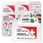 First Aid Central Ontario Section 8 Regulation First Aid Kit - 1-5 Persons - Plastic Case-5" x 8" x 2.75" (12.5cm x 21cm x 7 cm)
