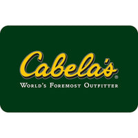 Cabela's $25 Gift Card-Air Miles cannot be collected on Gift Card purchases.