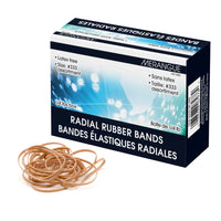 Merangue Rubber Bands - Size #333 Assorted - 1/4 lb Box-Economical rubber bands, great for bundling documents, items, and packages