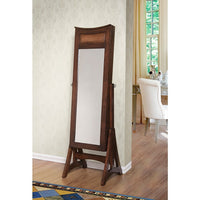 W Home Bedford Classic Long Cheval Mirror Jewelry Cabinet Storage, Armoire-Long