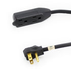 BlueDiamond 3-Outlet - 3-Prong Extension Cord - 15ft (80079)-Flat cable and flush wall plug for minimal obstructions