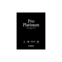 Canon Photo Paper, Pro Platinum, 8.5" x 11", 20/Pack-Dimensions: 8.5" x 11"