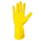Forcefield Flocklined Latex Dishwashing Style Rubber Gloves - Medium-Applications: Janitorial, Agriculture, Maintenance