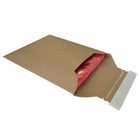 Eddie's Recycled Cardstock Rigid Mailer - 9.75" H x 12.75" W - Kraft - 50 Pack-Kraft - Cardstock