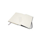 Moleskine Art Plus Hard Cover Sketchbook - A4 - Black-Smooth and inviting base ideal for multiple drawing tools: pencils, charcoal, pastels, fountain pens and markers