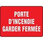 Safety Signs and Identification, Fire & Emergency, Plastic, 90D, SO984-Style - 90D