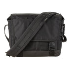 General Supply Goods + Co Messenger Bag - Black-Black recycled polyester