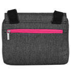 Vangoddy Wave 10" Laptop Messenger Bag - Pink-Approximate extrernal dimensions: 12" x 8" x 3"