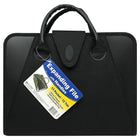 C-line Expanding File With Handles, Black-Great for meeting and event planning