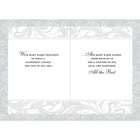 Rosedale 5-1/2" x 8" Wedding From Both Greeting Cards And Envelopes, 12 Pack (18004)-Card shop quality greeting cards
