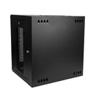 StarTech 12U Wall-Mount Server Rack Cabinet, Up to 17" Deep, Hinged Enclosure (RK12WALHM)-Secure your mission-critical equipment with a locked enclosure