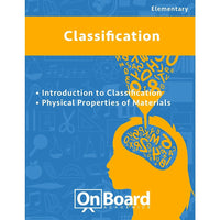 eBook: Classification for Elementary Students  - 2 Topics (PDF version - 1-User Download) - ISBN 9781630960889-Classification for elementary students includes multiple topics that introduce your student to classifying items. This book includes engaging activities and an assessment for each topic.