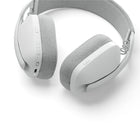 Logitech Zone Vibe 100 Lightweight Wireless Over Ear Headphones with Noise Canceling Microphone - Off-White-Immersive audio: Zone Vibe 100 wireless audiophile headphones have 40 mm speakers that drive full, rich audio and bring music and meetings to life with deep bass, crisp highs, and low distortion