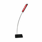 FuTECH Flex Floor Stand Holder - 8-1/2"W x 11"H - Black-Metal