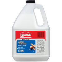 LePage Bondfast All-Purpose White Glue - 3L-Adhesive for permanently bonding wood and other porous materials