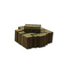NSS Dime (10c) Coin Boxes, 200 Pack-Fold together corrugated, Green imprint