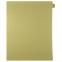 Mark Maker Legal Exhibit Index Tab Buff Single Tabs, 1/15th Cut, Letter Size, No Holes, Number 181, 25 Pack-Buff Single Tabs, 1/15th Cut