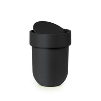 Umbra Touch Waste Can, Black-Swing Top Waste Can