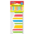 TREND enterprises, Inc. Bold Strokes Stripes Terrific Trimmers - 12 Pack-Contemporary abstract multicolor artwork