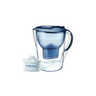 Aquavero 14-Cup Water Filtration Pitcher - Aspen Blue-Filter Exchange Indicator: Conveniently shows when to change filter cartridge