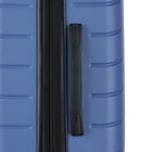 BondStreet Skyline  26" Hardside Spinner Luggage - Coronet Blue-Top and side handles 