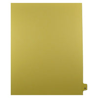 Mark Maker Legal Exhibit Index Tab Buff Single Tabs, 1/25th Cut, Letter Size, No Holes, Number 24, 25 Pack-Buff Single Tabs, 1/25th Cut